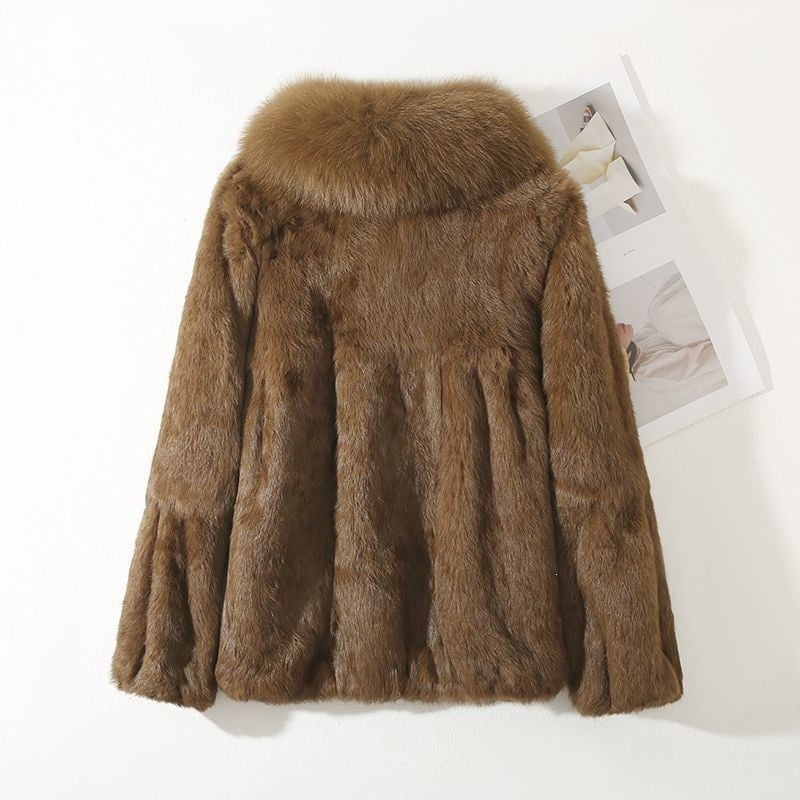 Irena Faux Fur Coat — photo 12