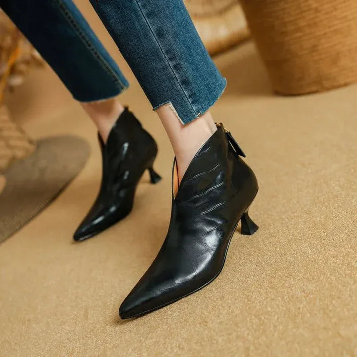 Annika Genuine Leather Boots — photo 5