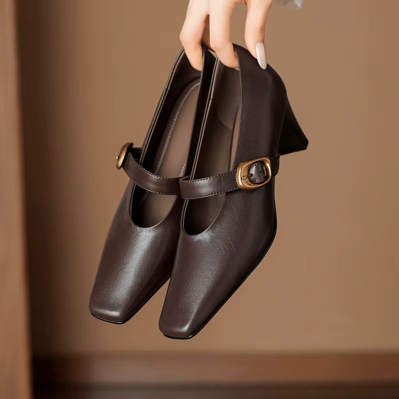 Clara Genuine Leather Mary Janes — photo 3