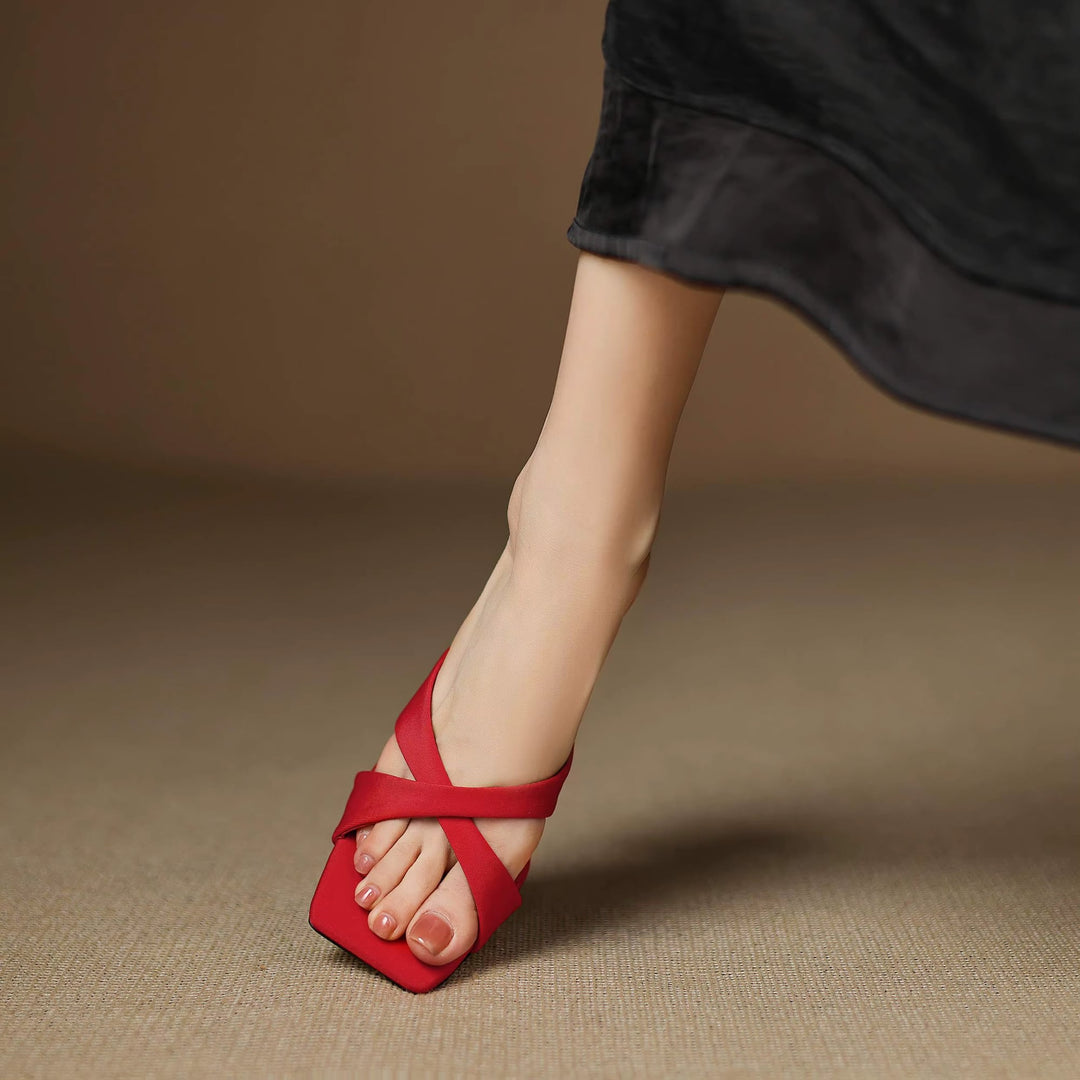 Clemence Genuine Leather Mules — photo 18