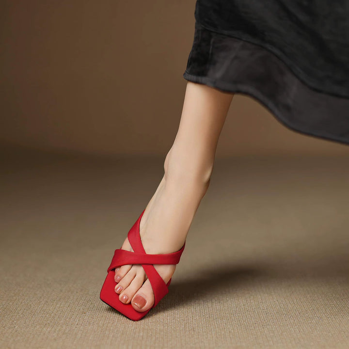 Clemence Genuine Leather Mules — photo 18