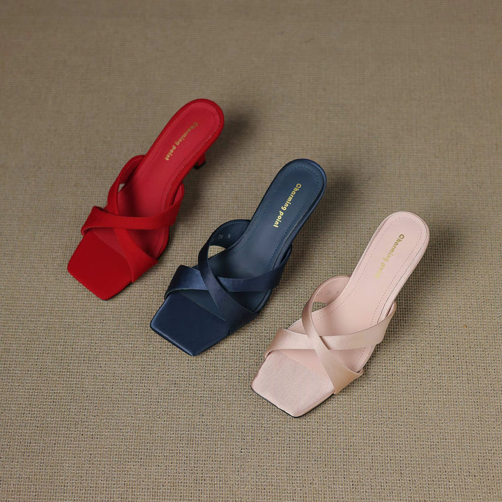 Clemence Genuine Leather Mules — photo 2