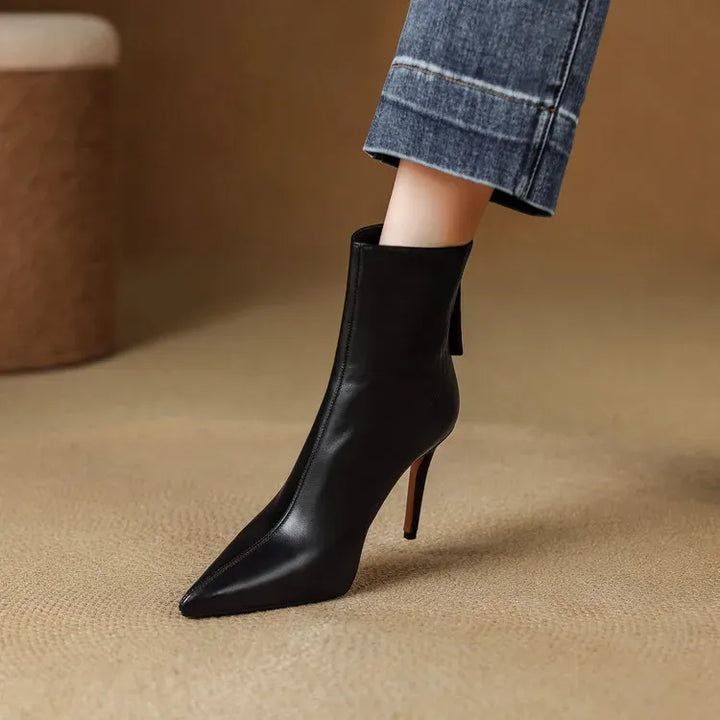 Elena Genuine Leather Boots — photo 15