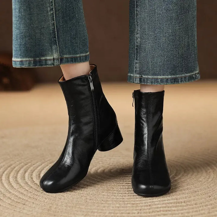 Clara Genuine Leather Boots — photo 1