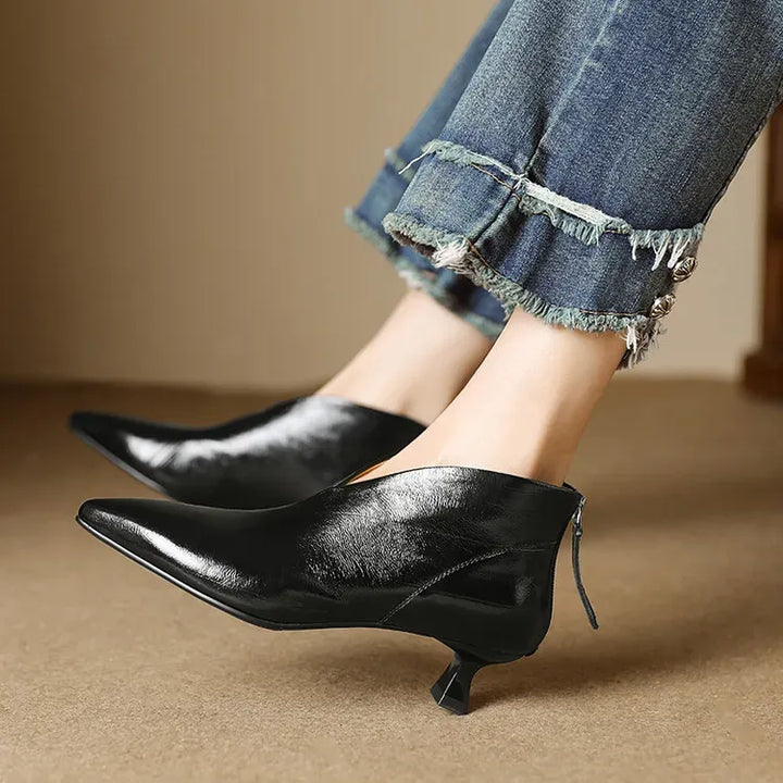 Clara Genuine Leather Ankle Boots — photo 18