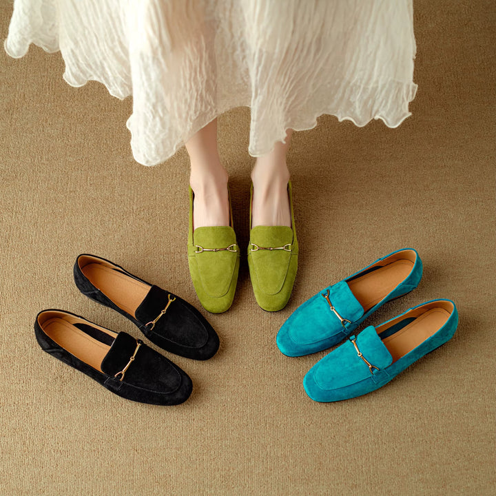 Jess Genuine Leather Loafers — photo 2