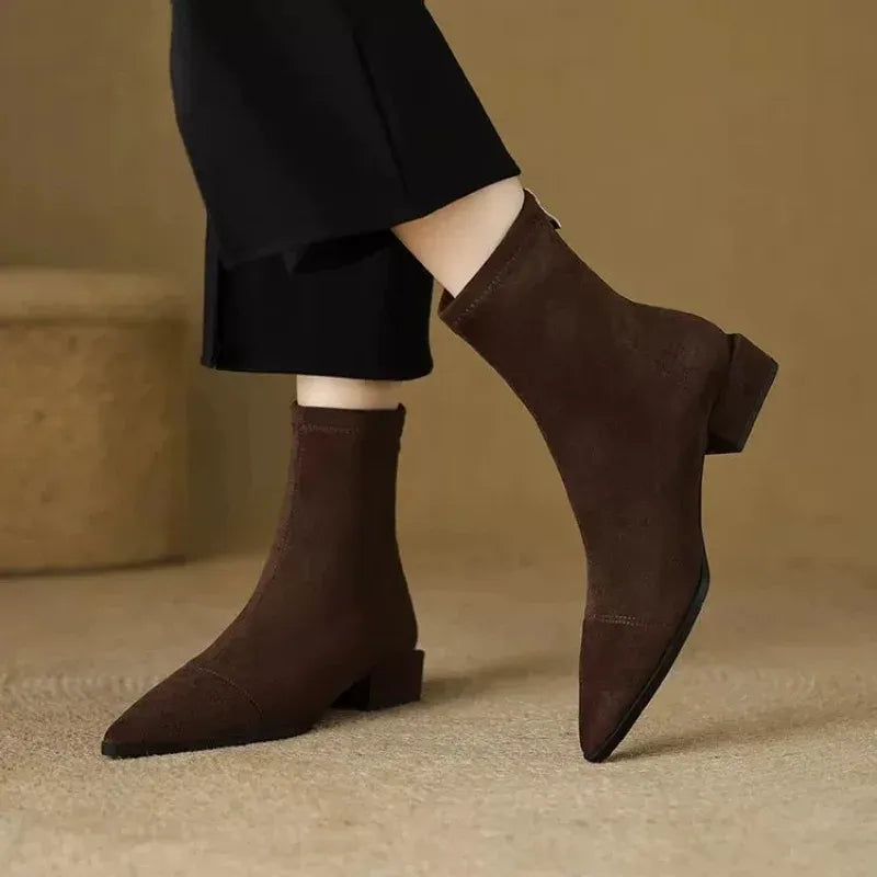 Marina Pointed-Toe Short Boots — photo 1
