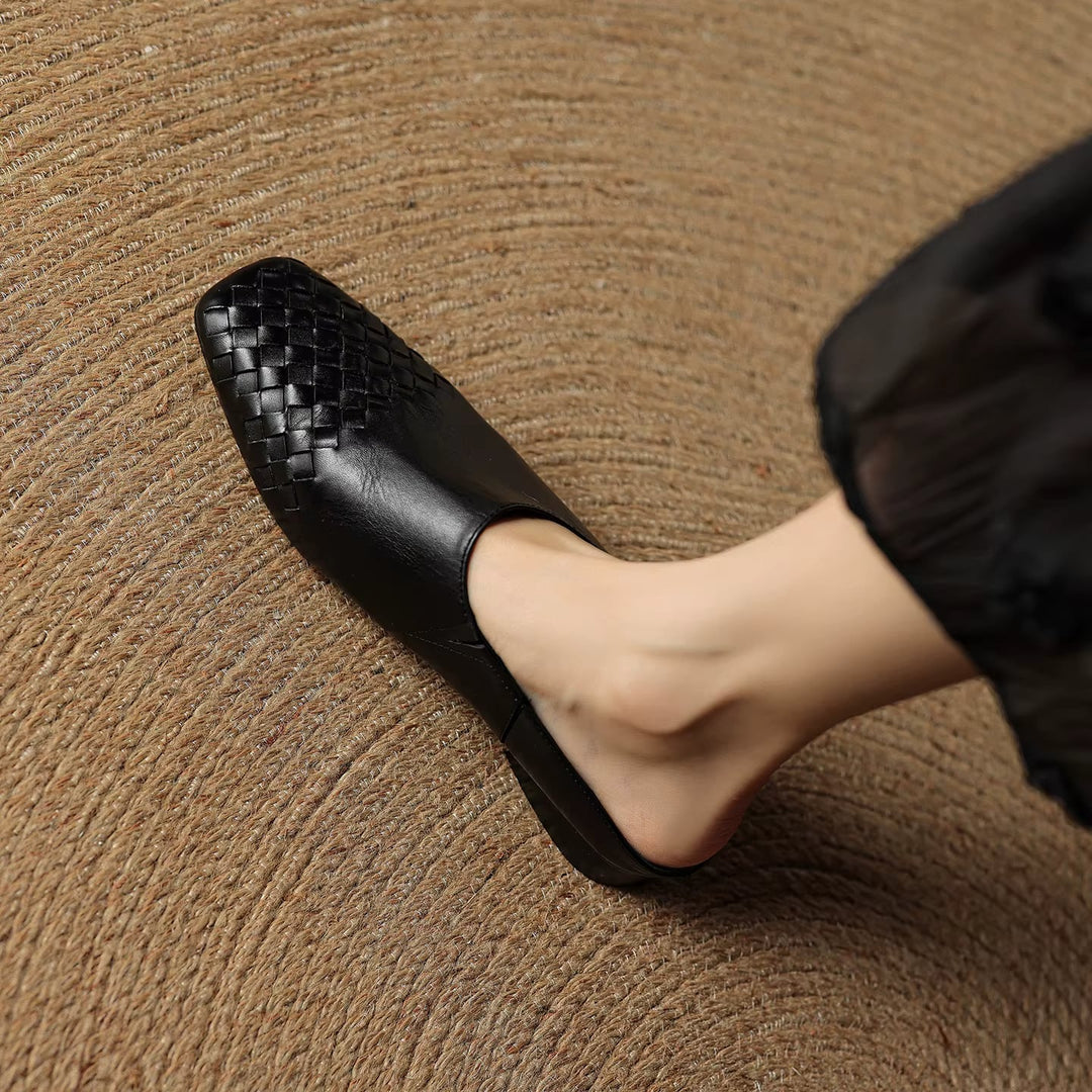 Helena Genuine Leather Mules — photo 4