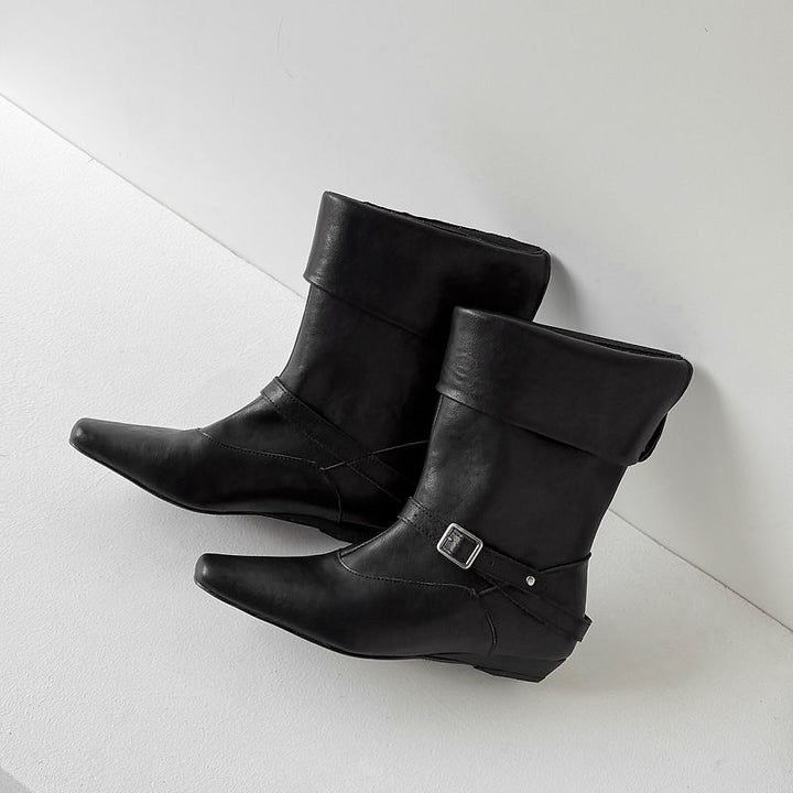 Queli Genuine Suede Boots