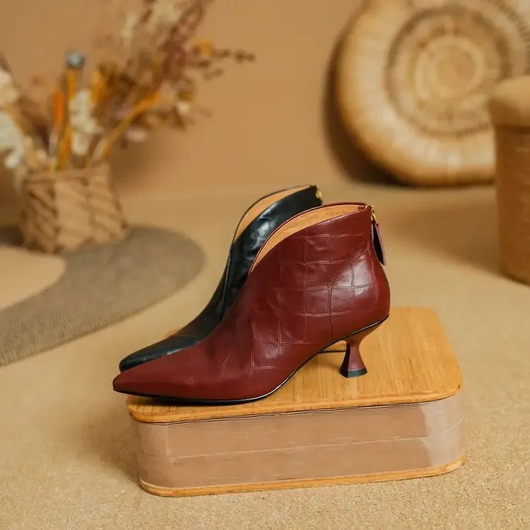 Annika Genuine Leather Boots — photo 8