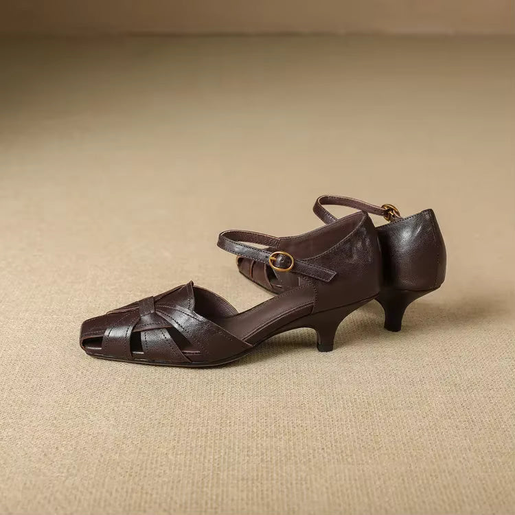 Nadine Genuine Leather Sandals — photo 9
