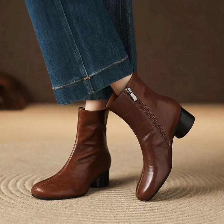 Clara Genuine Leather Boots — photo 12