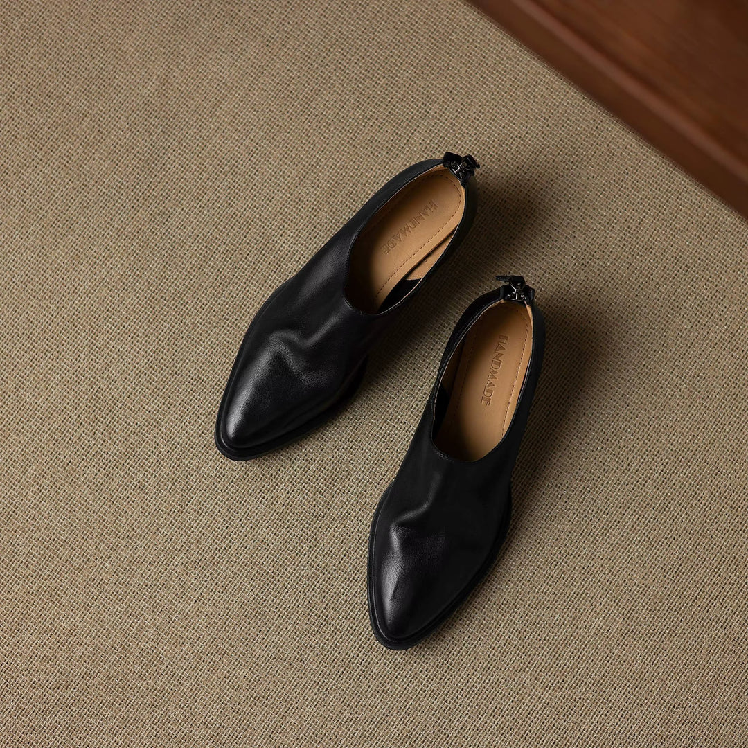Reba Genuine Leather Loafers — photo 10