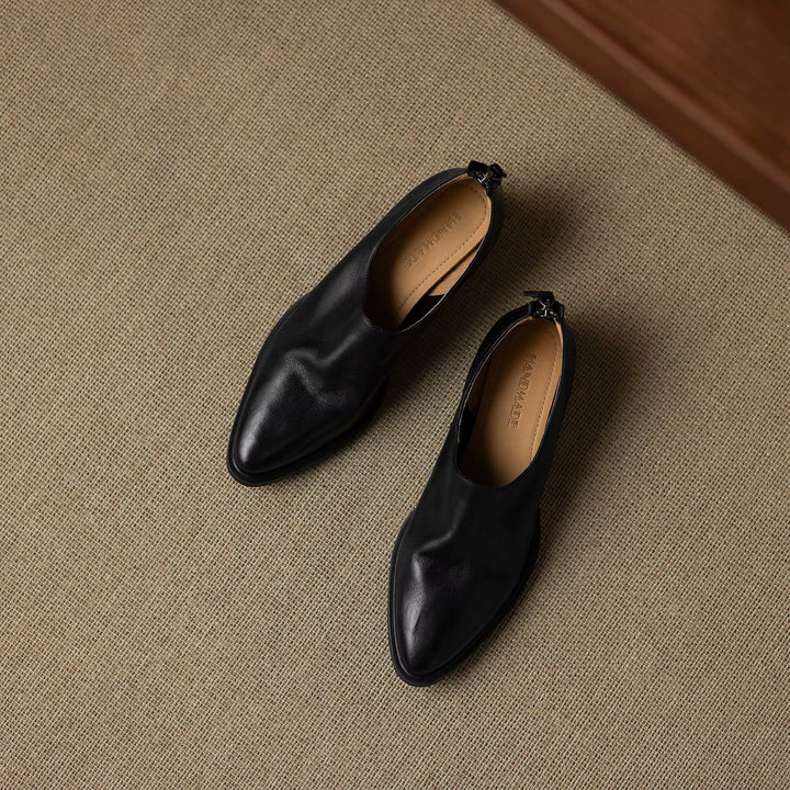 Reba Genuine Leather Loafers — photo 10