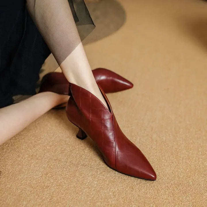 Annika Genuine Leather Boots — photo 1