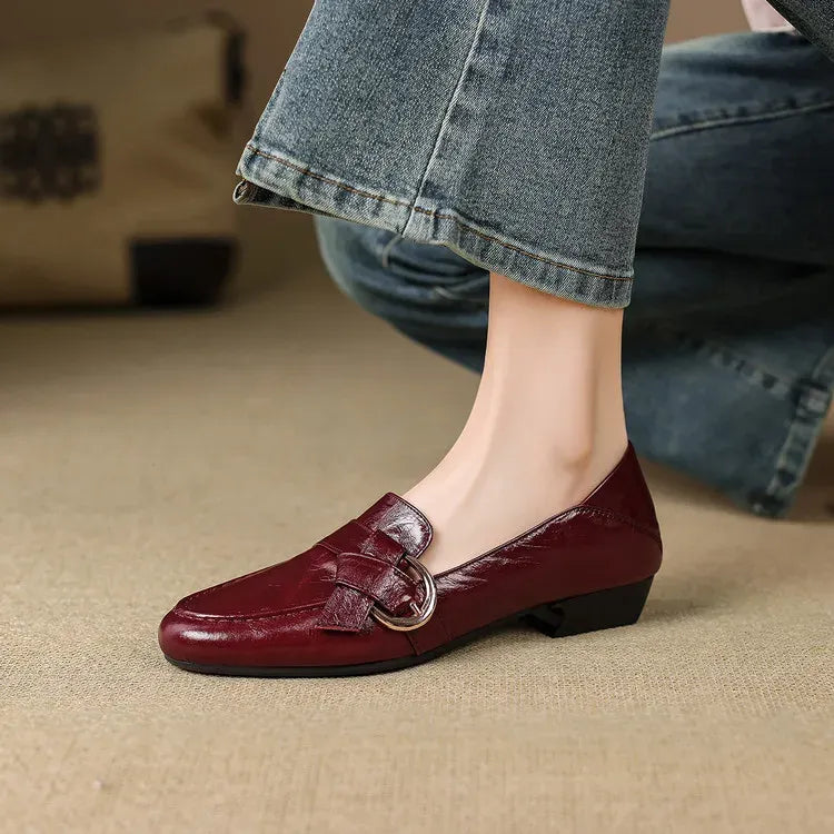 Clara Genuine Leather Loafers — photo 12