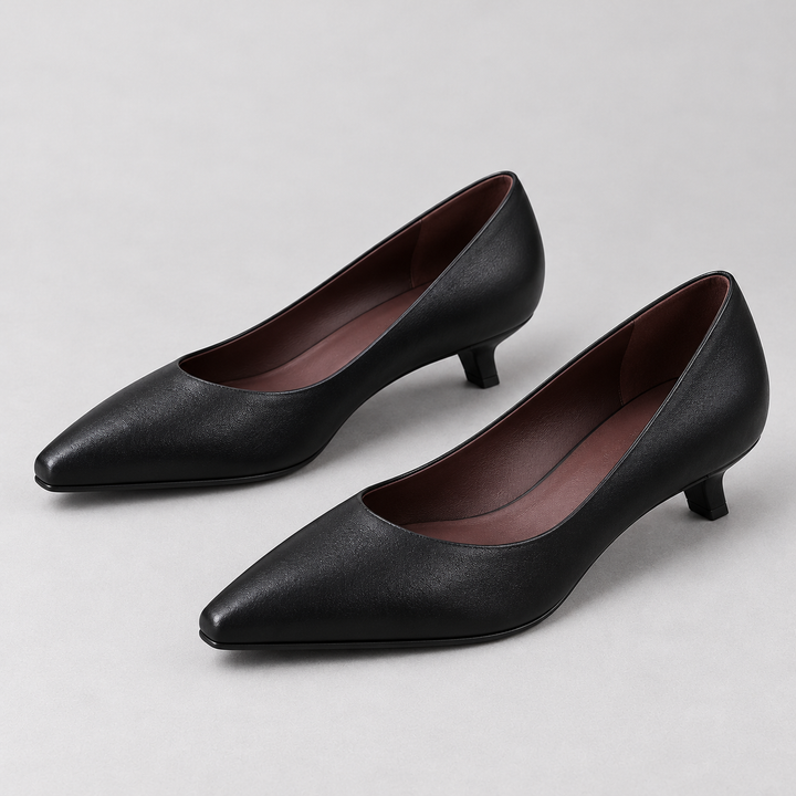 Evelyn Genuine Leather Heels
