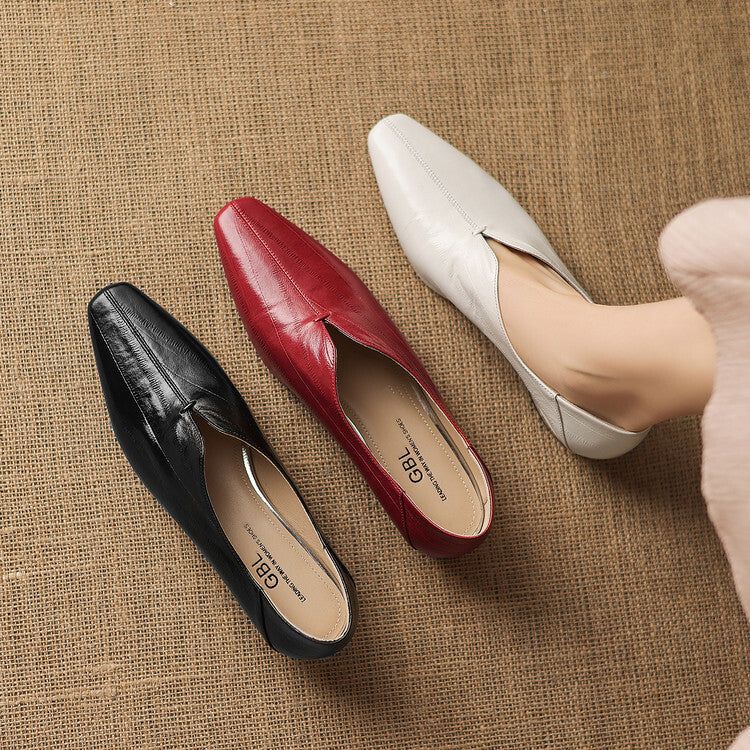Miranda Genuine Leather Pumps — photo 14