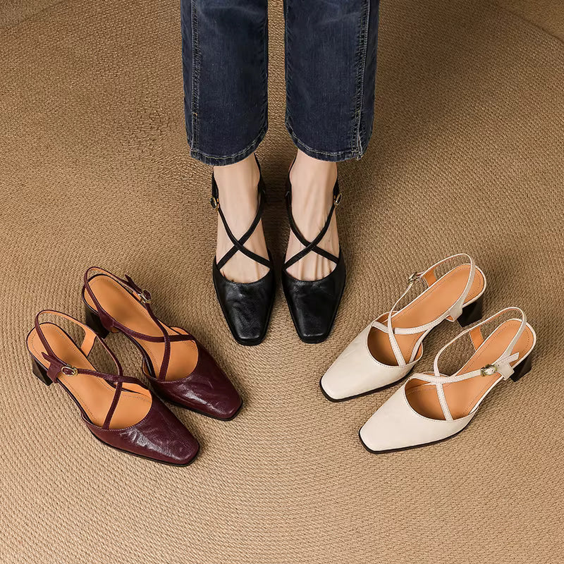 Marceline Real Leather Sandals — photo 6