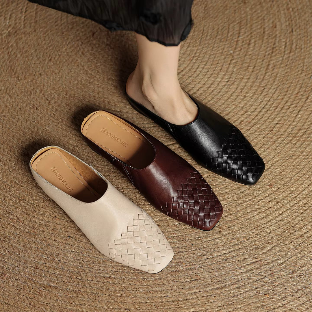 Helena Genuine Leather Mules — photo 1