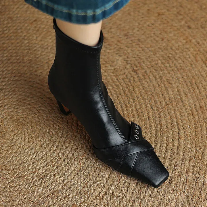 Elena Square Toe Boots — photo 21