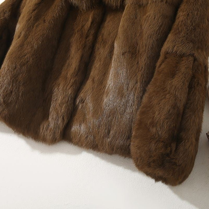 Irena Faux Fur Coat — photo 14