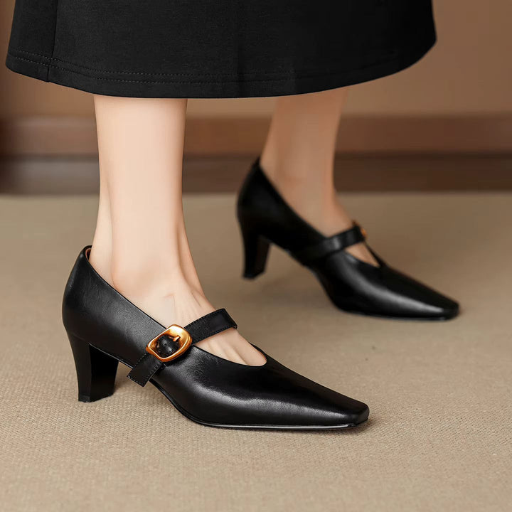 Clara Genuine Leather Mary Janes — photo 1