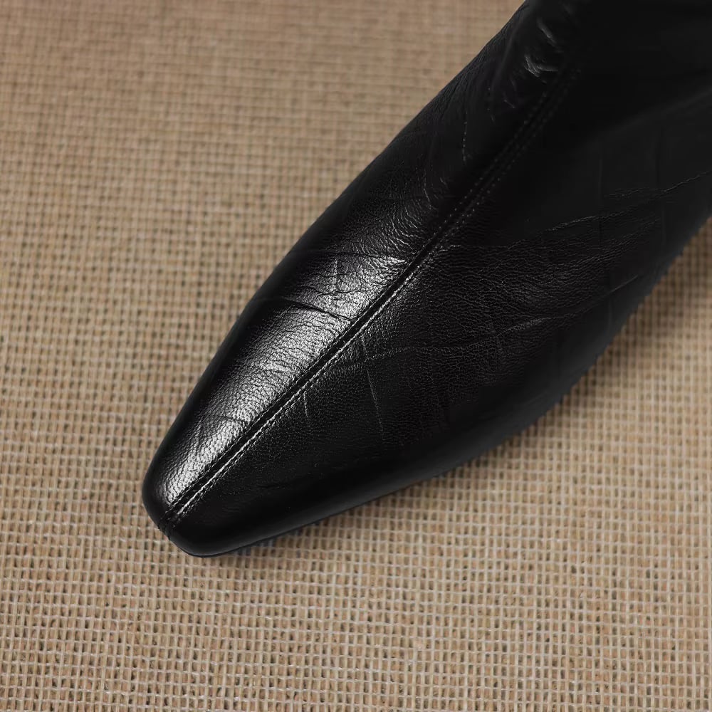 Isla Genuine Leather Ankle Boots — photo 1