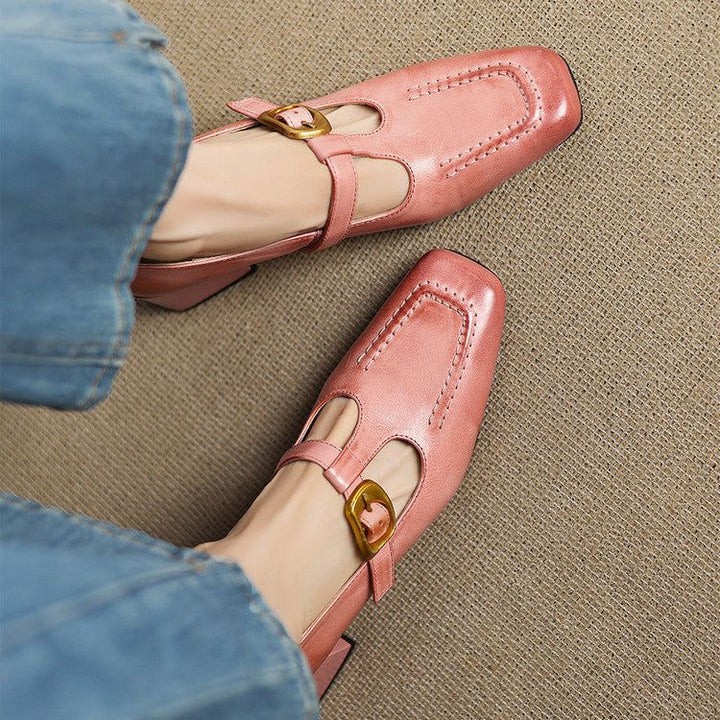 Morgan Genuine Leather Heels — photo 11