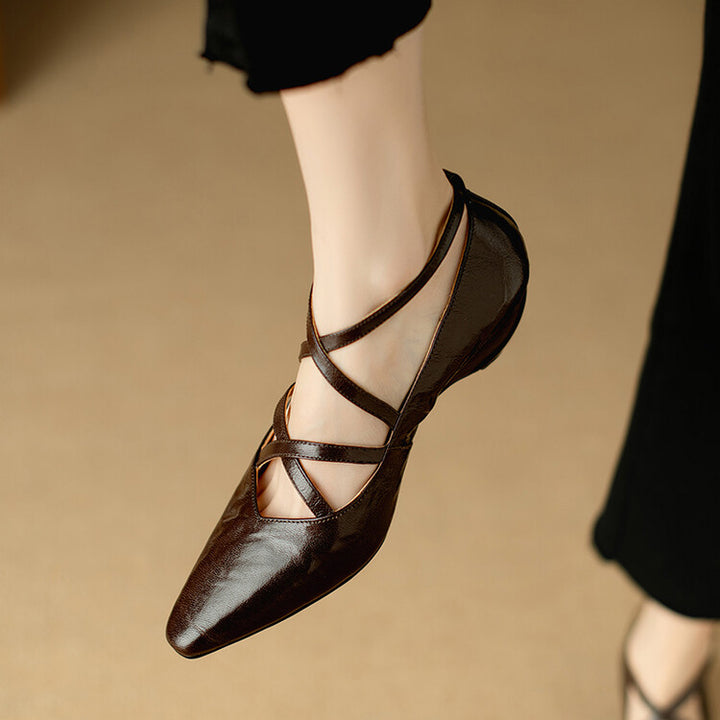 Lira Genuine Leather Heels