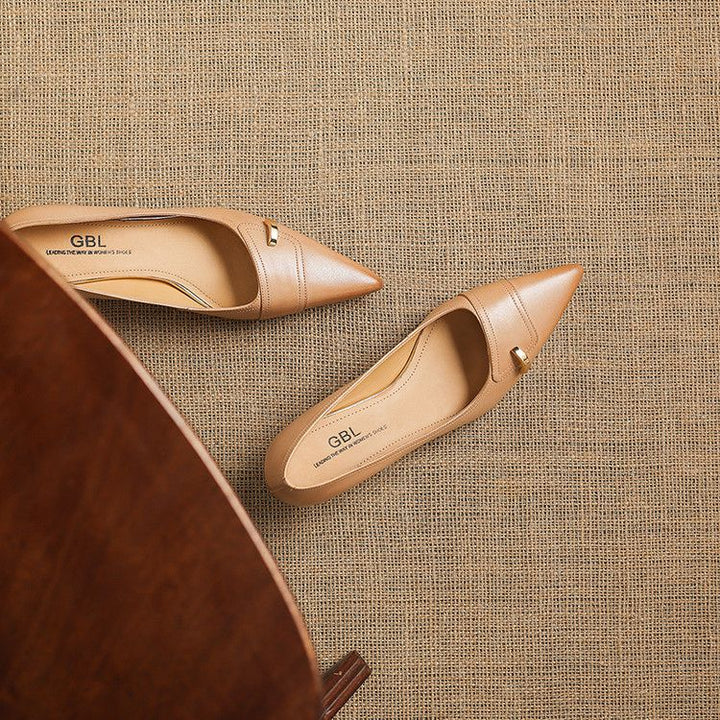 Marina Leather Women's Shoes — photo 22