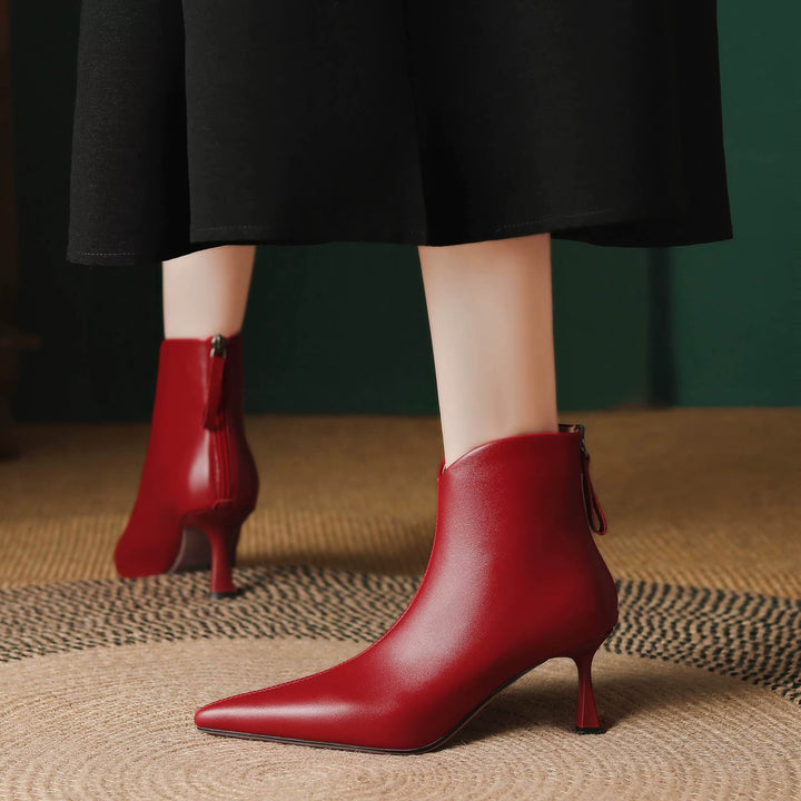Selina Genuine Leather Boots — photo 15