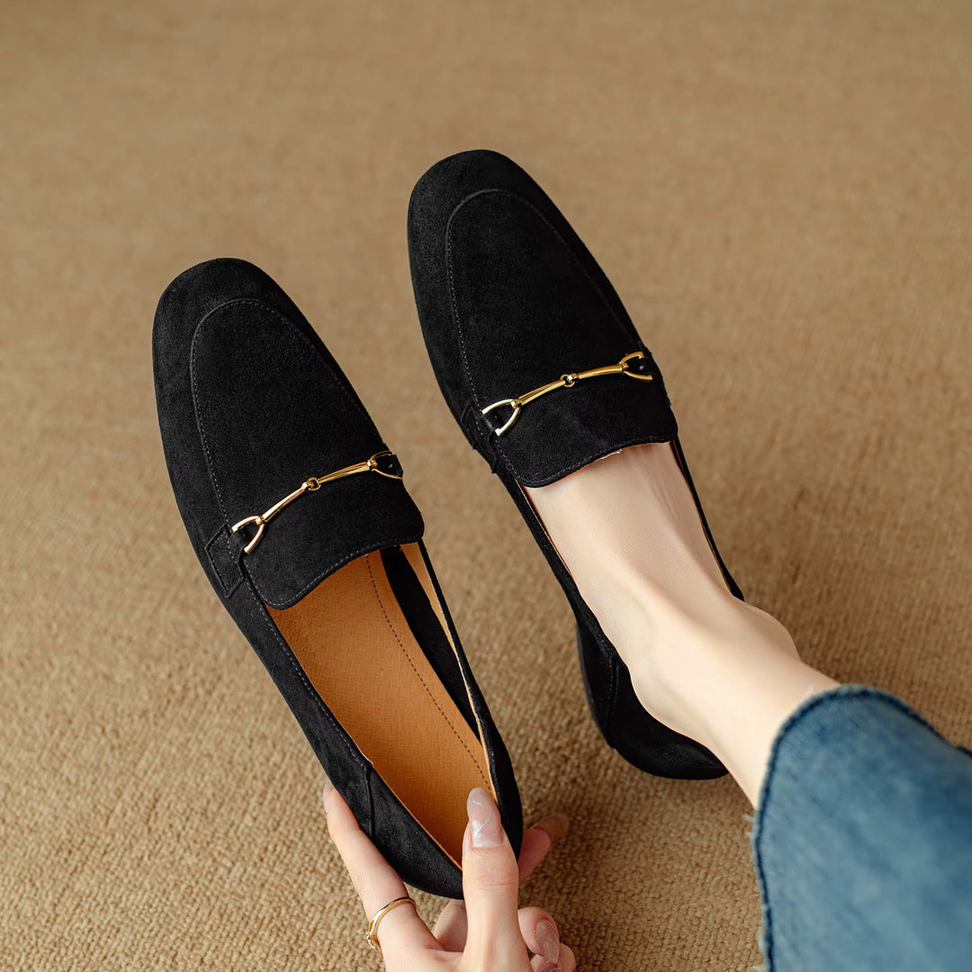 Jess Genuine Leather Loafers — photo 4
