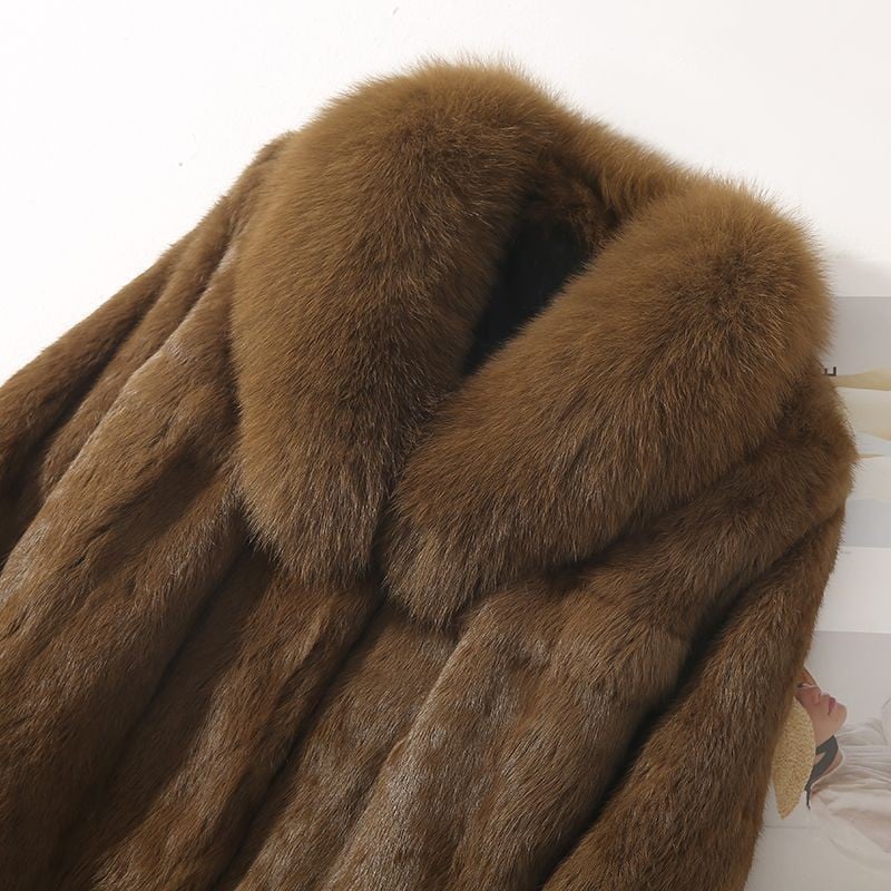 Irena Faux Fur Coat — photo 10