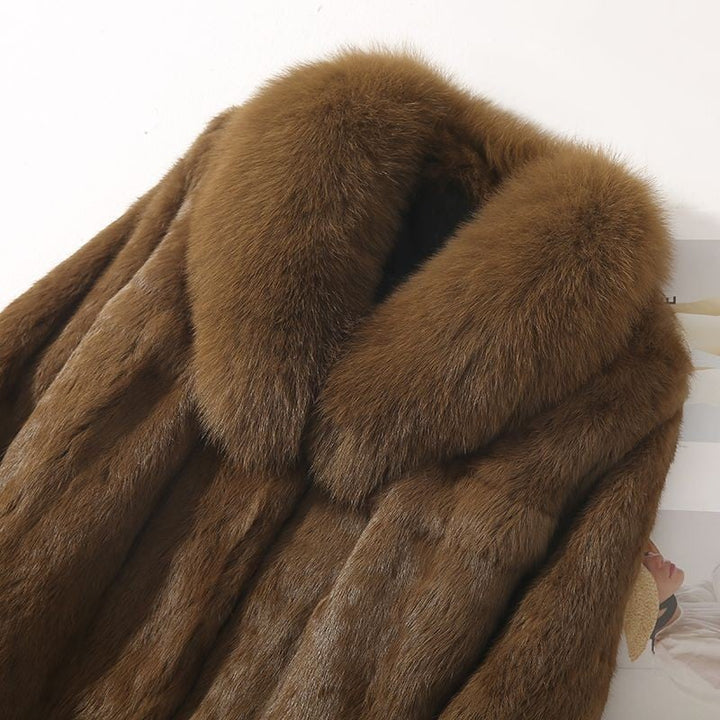 Irena Faux Fur Coat — photo 10