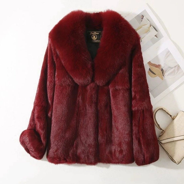 Irena Faux Fur Coat — photo 2