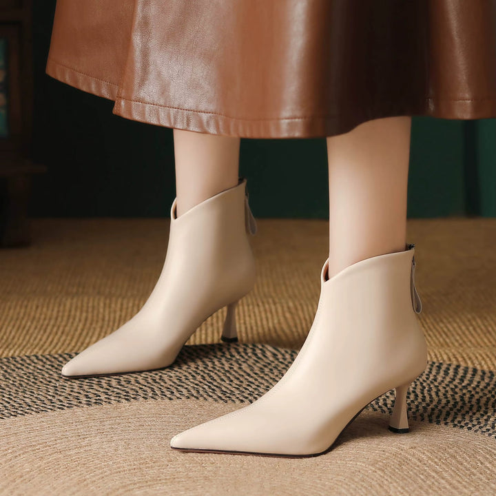 Selina Genuine Leather Boots — photo 10