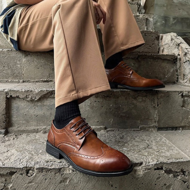 Pasera Genuine Leather Oxfords