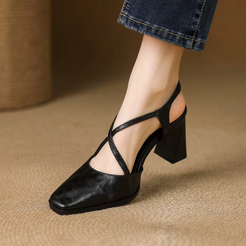 Marceline Real Leather Sandals — photo 4