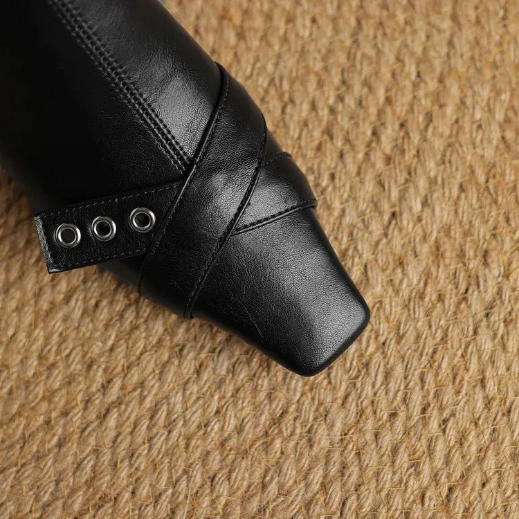 Elena Square Toe Boots — photo 8
