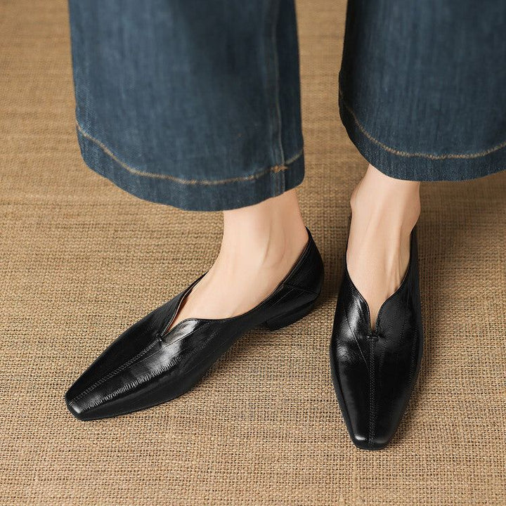 Miranda Genuine Leather Pumps — photo 7