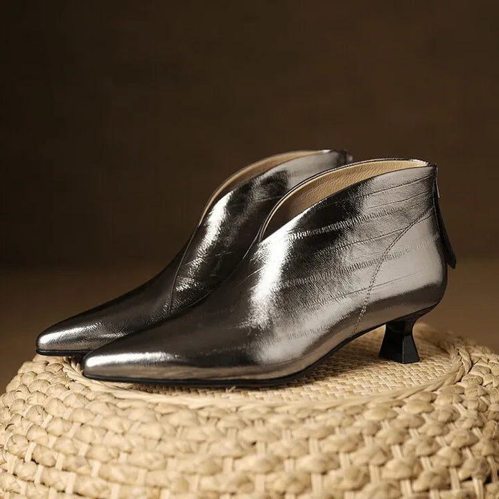 Clara Genuine Leather Ankle Boots — photo 5