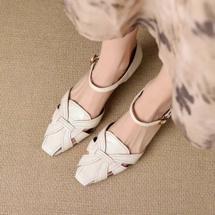 Nadine Genuine Leather Sandals — photo 19