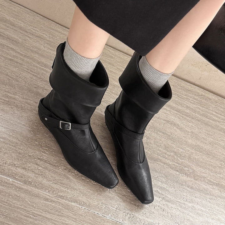 Queli Genuine Suede Boots