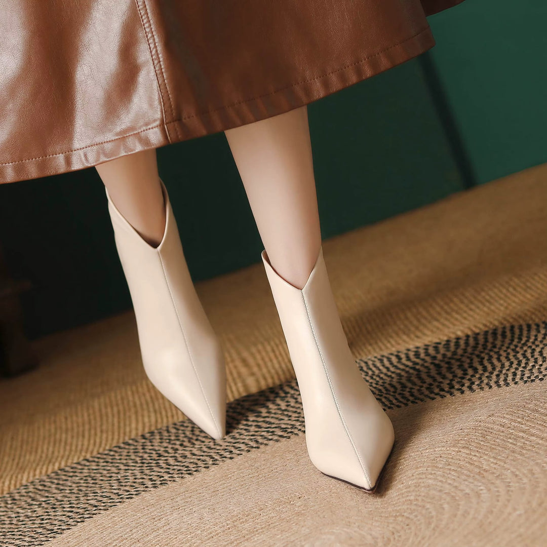 Selina Genuine Leather Boots — photo 11
