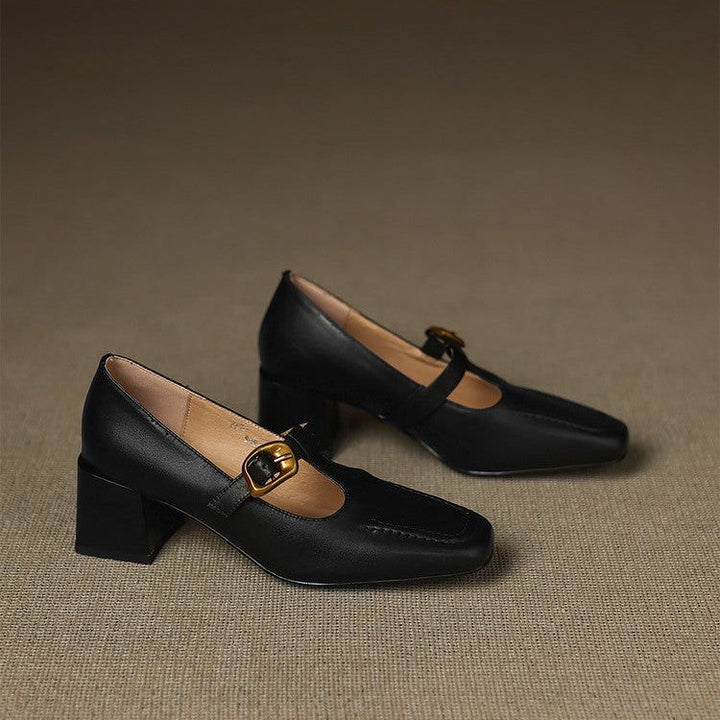 Morgan Genuine Leather Heels — photo 24