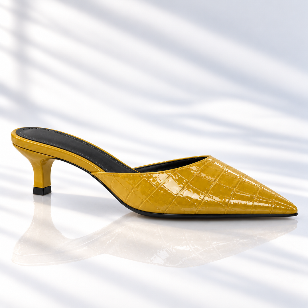 Mabel Leather Mules