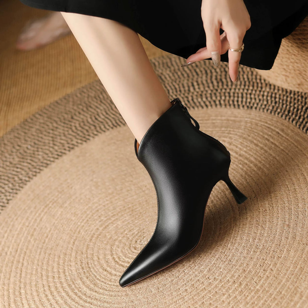 Selina Genuine Leather Boots — photo 21