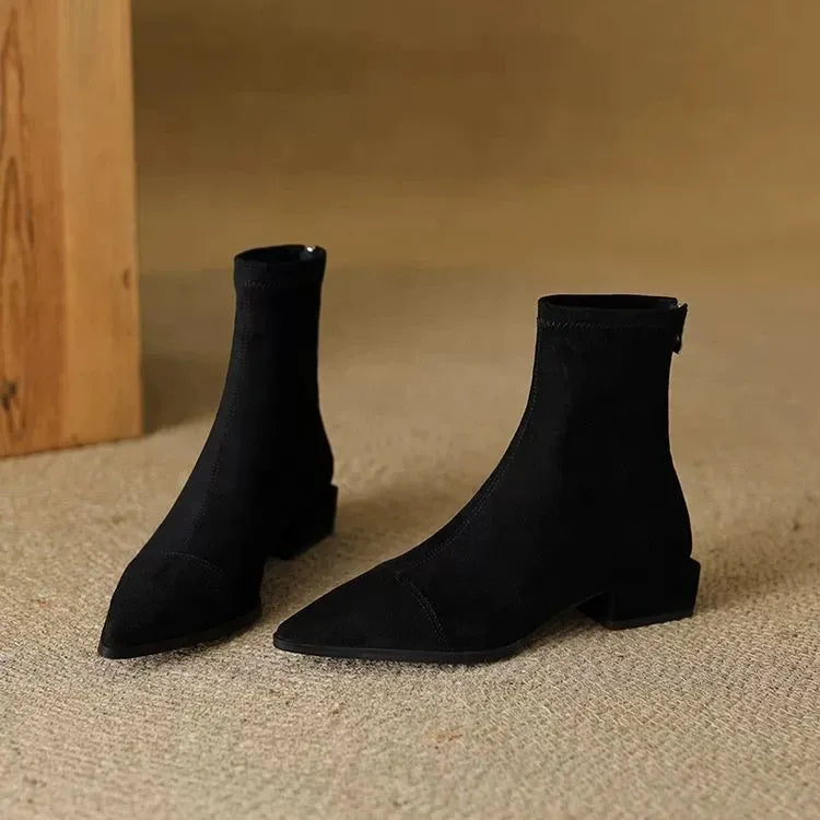 Marina Pointed-Toe Short Boots — photo 6