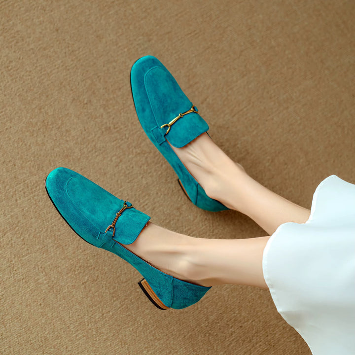 Jess Genuine Leather Loafers — photo 16